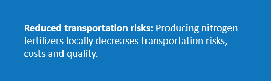 Reduced transportation risks